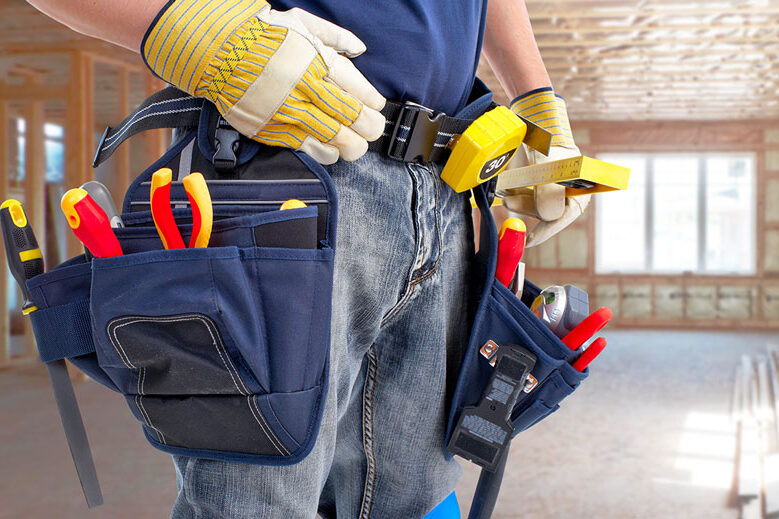 Man with tool belt